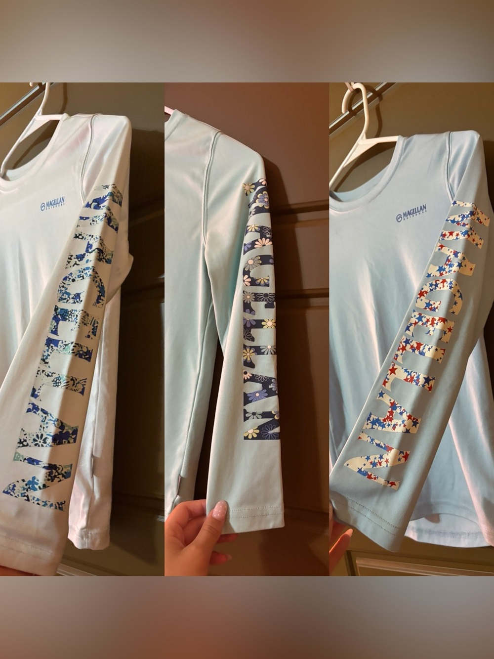 Girls Magellan Outdoors Long Sleeve Graphic Shirt - 3 Types